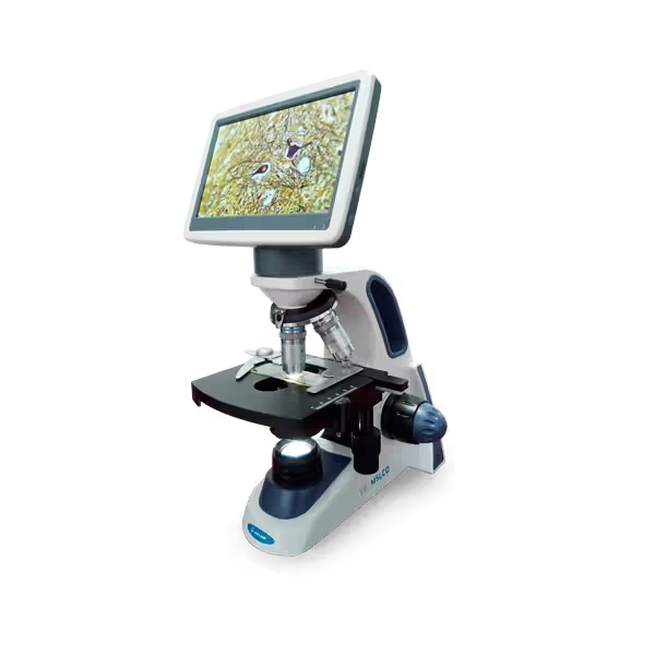 VE-M5LCD Microscopios Digitales con Cámara de 1,3 a 3 MP VELAB Kasalab Perú